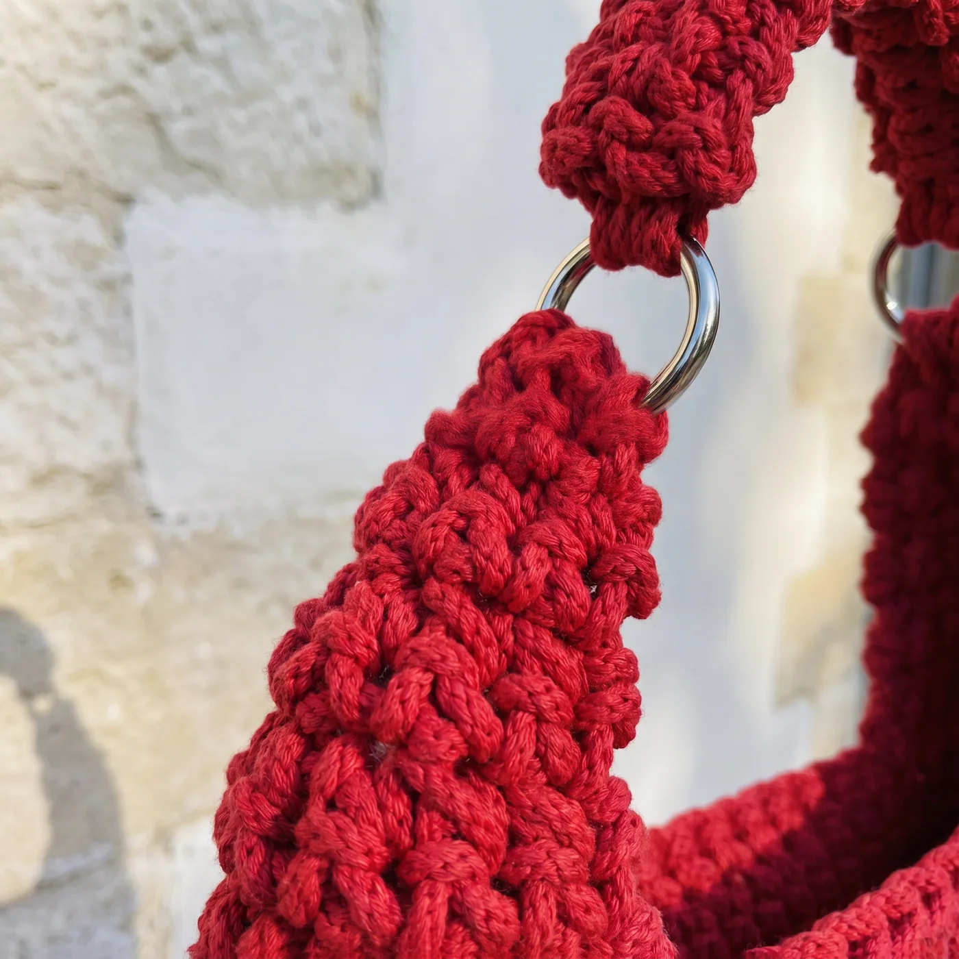 Ámorgos — stitch and hardware detail