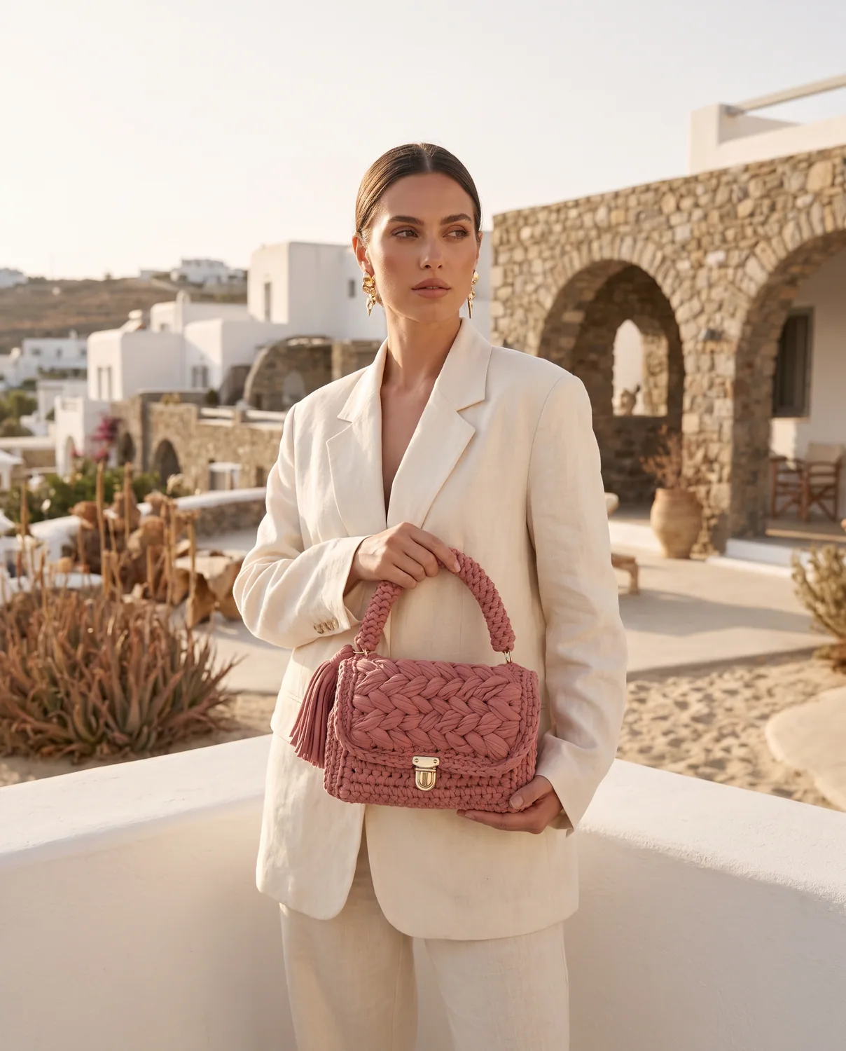 Folégandros — worn