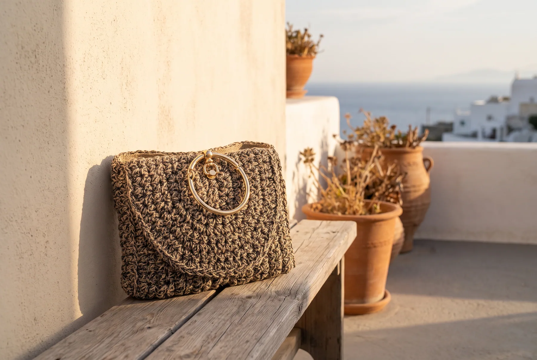 Páros — on a sunlit terrace
